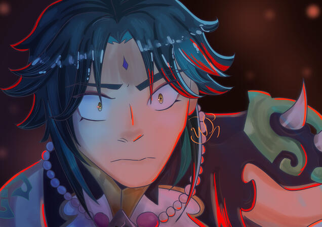 Xiao fanart (Genshin Impact) Xiao fanart (Genshin Impact)
