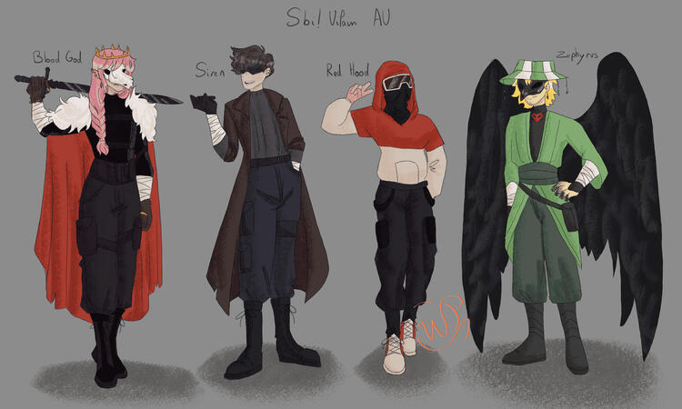 SBI Hero AU SBI Hero AU